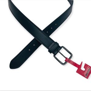 Dickies Black Genuine Leather Belt